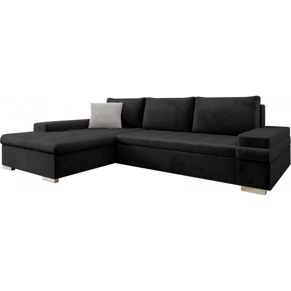 Γωνιακός καναπές Bangkok Mini Premium-Ανθρακί