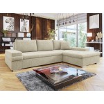 Γωνιακός καναπές Bangkok Mini Premium-Μπεζ