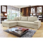 Γωνιακός καναπές Bangkok Mini Premium-Μπεζ