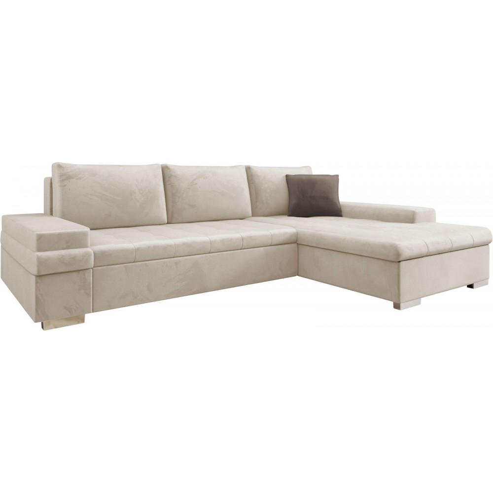 Γωνιακός καναπές Bangkok Mini Premium-Κρεμ