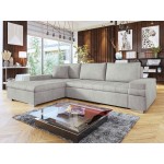 Γωνιακός καναπές Bangkok Mini Premium-Γκρι Ανοιχτό