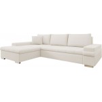 Γωνιακός καναπές Bangkok Mini Premium-Λευκό Πάγου