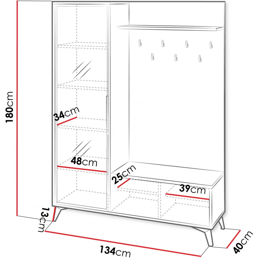 Γκαρνταρόμπα Xylix