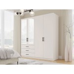 Ντουλάπα Pekin Τετράφυλλη-Cashmere