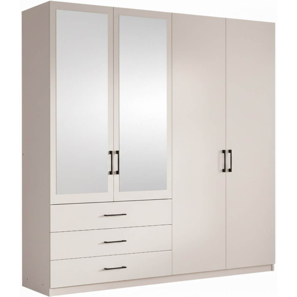 Ντουλάπα Pekin Τετράφυλλη-Cashmere