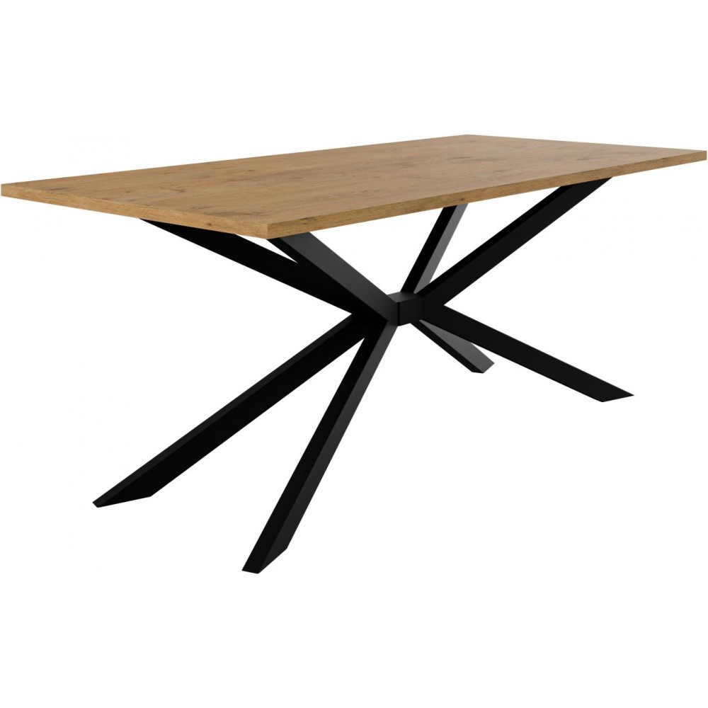 Τραπέζι Zenoro-Καφέ 185x9x75