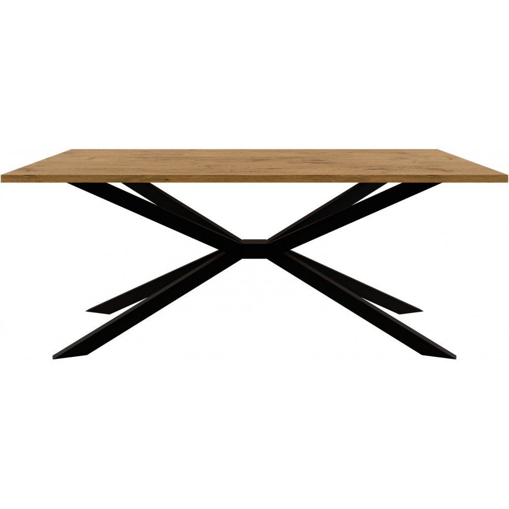 Τραπέζι Zenoro-Καφέ 185x9x75