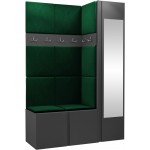 Έπιπλο υποδοχής Orion-Ανθρακί - Κυπαρισσί