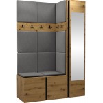 Έπιπλο υποδοχής Orion-Φυσικό - Γκρι