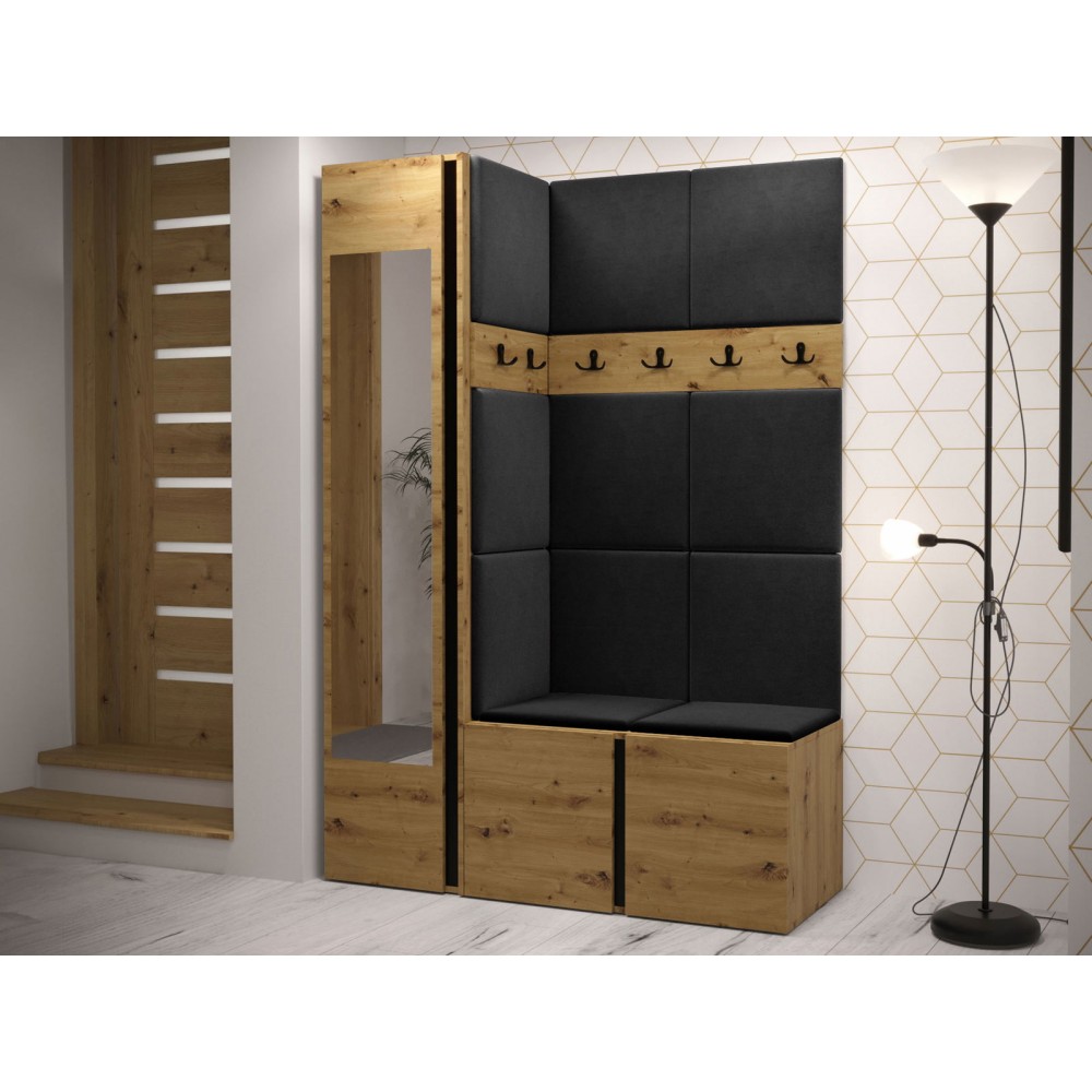 Έπιπλο υποδοχής Orion-Φυσικό - Ανθρακί