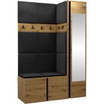 Έπιπλο υποδοχής Orion-Φυσικό - Ανθρακί