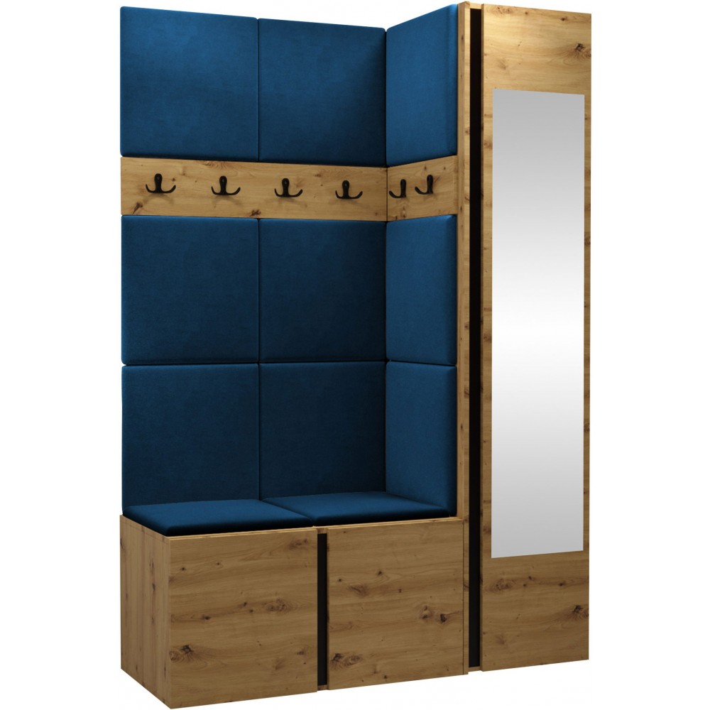 Έπιπλο υποδοχής Orion-Φυσικό - Μπλε