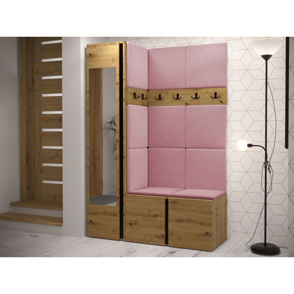 Έπιπλο υποδοχής Orion-Φυσικό - Ροζ