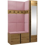 Έπιπλο υποδοχής Orion-Φυσικό - Ροζ