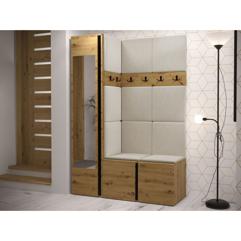 Έπιπλο υποδοχής Orion-Φυσικό - Μπεζ