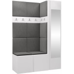 Έπιπλο υποδοχής Orion-Λευκό - Γκρι