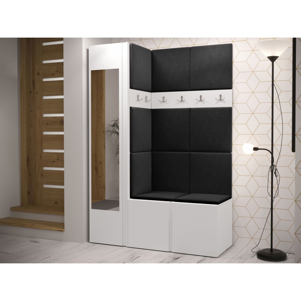 Έπιπλο υποδοχής Orion-Λευκό - Ανθρακί