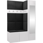 Έπιπλο υποδοχής Orion-Λευκό - Ανθρακί