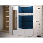 Έπιπλο υποδοχής Orion-Λευκό - Μπλε