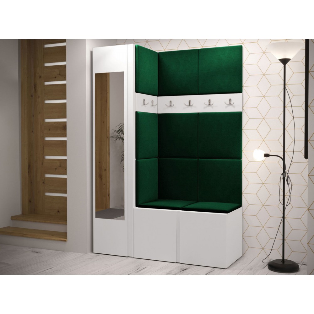 Έπιπλο υποδοχής Orion-Λευκό - Κυπαρισσί