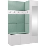 Έπιπλο υποδοχής Orion-Λευκό - Μέντα