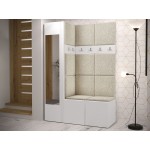 Έπιπλο υποδοχής Orion-Λευκό - Εκρού