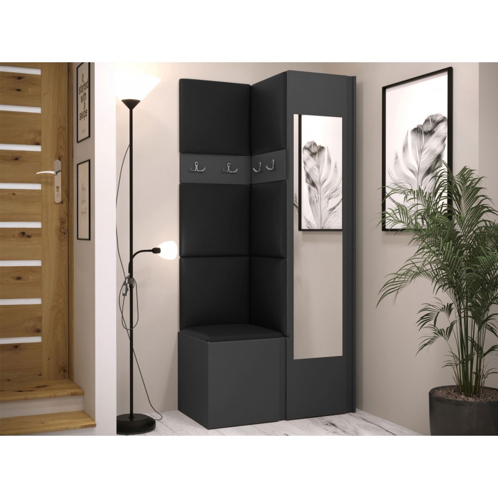 Έπιπλο υποδοχής Orion XXV-Ανθρακί - Μαύρο