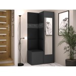 Έπιπλο υποδοχής Orion XXV-Ανθρακί - Μαύρο