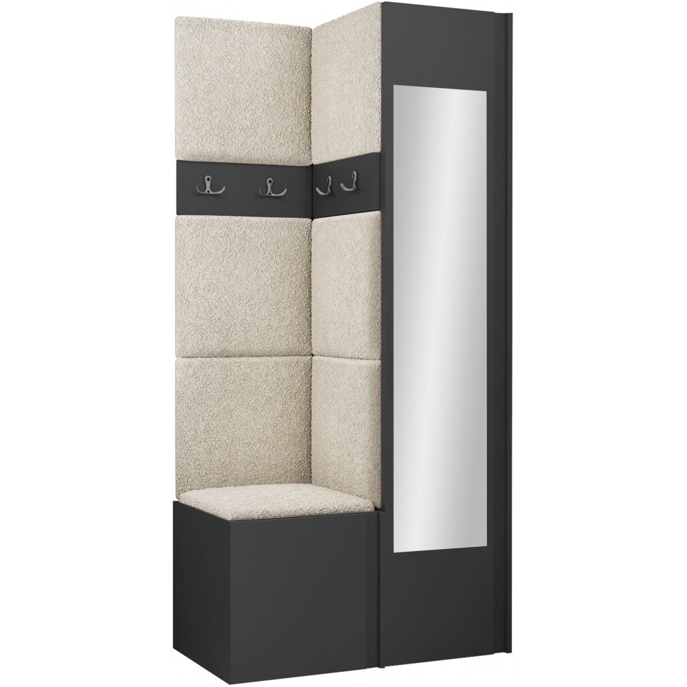 Έπιπλο υποδοχής Orion XXV-Ανθρακί - Εκρού