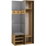 Έπιπλο υποδοχής Orion XXV-Ανθρακί - Γκρι Ανοιχτό