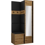 Έπιπλο υποδοχής Orion XXV-Φυσικό - Μαύρο