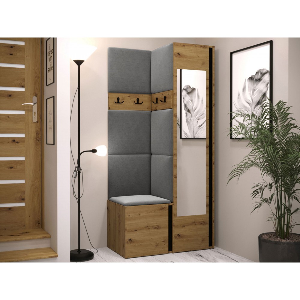 Έπιπλο υποδοχής Orion XXV-Φυσικό - Γκρι