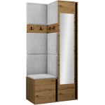 Έπιπλο υποδοχής Orion XXV-Φυσικό - Γκρι Ανοιχτό