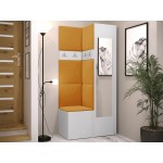 Έπιπλο υποδοχής Orion XXV-Λευκό - Πορτοκαλί