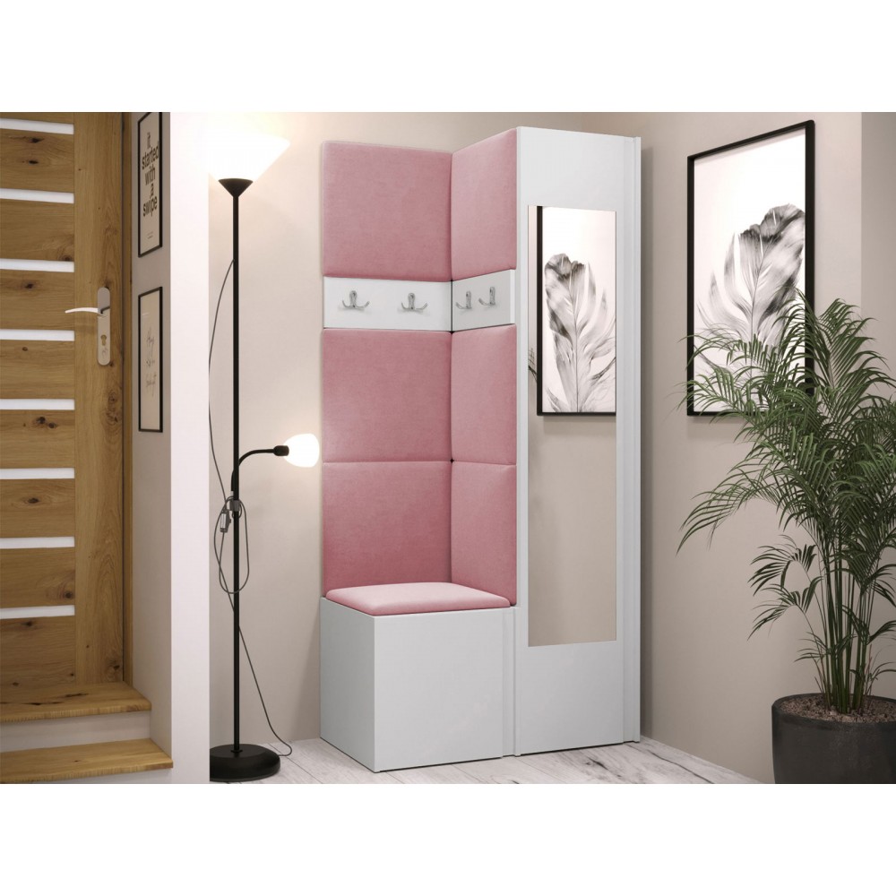 Έπιπλο υποδοχής Orion XXV-Λευκό - Ροζ