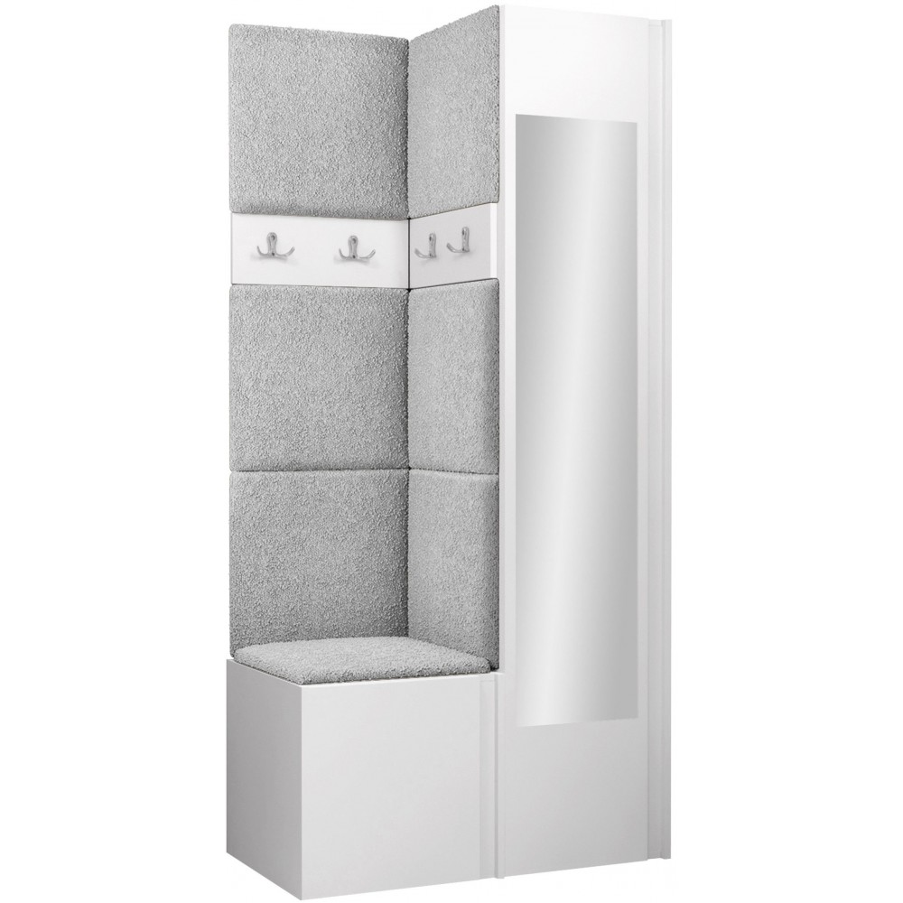 Έπιπλο υποδοχής Orion XXV-Λευκό - Γκρι ανοιχτό