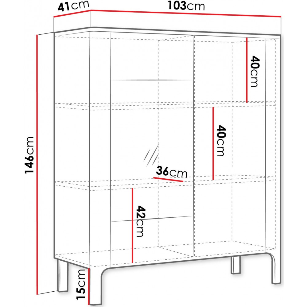 Βιτρίνα Malumi ML03