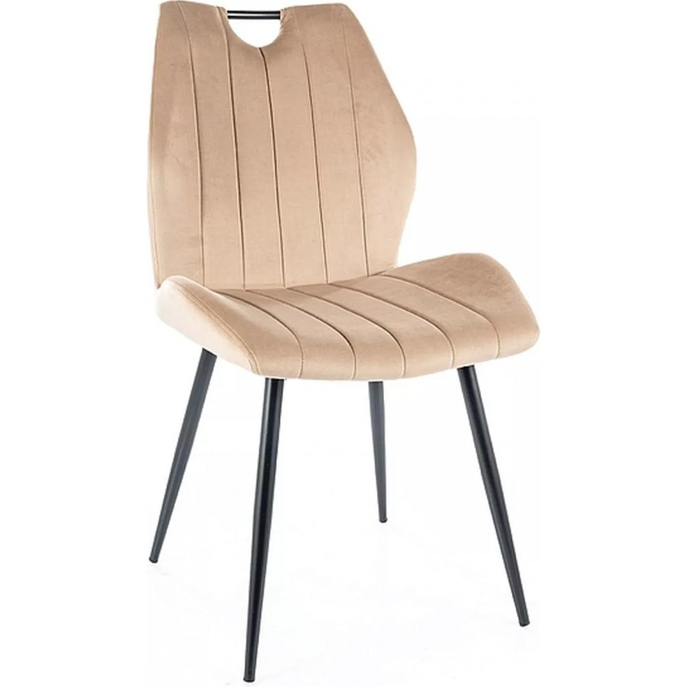 Καρέκλα Arco Velvet-Mpez 58x51x91