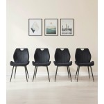 Καρέκλα Arco Velvet-Mauro 58x51x91