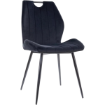 Καρέκλα Arco Velvet-Mauro 58x51x91