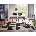 Καρέκλα Arco Velvet-Mauro 58x51x91