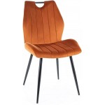 Καρέκλα Arco Velvet-Kafe 58x51x91