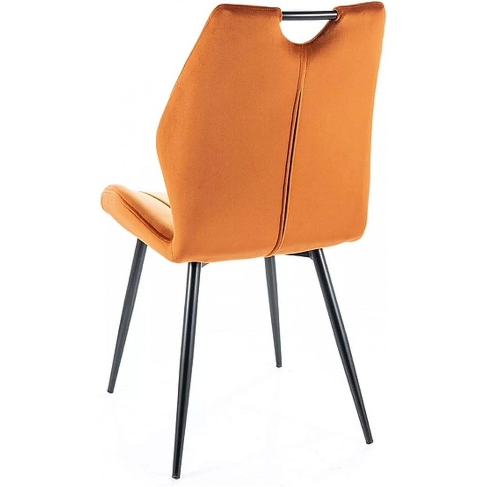 Καρέκλα Arco Velvet-Kafe 58x51x91