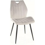 Καρέκλα Arco Velvet-Anoikto Gkri 58x51x91