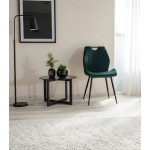 Καρέκλα Arco Velvet-Prasino 58x51x91