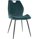Καρέκλα Arco Velvet-Prasino 58x51x91