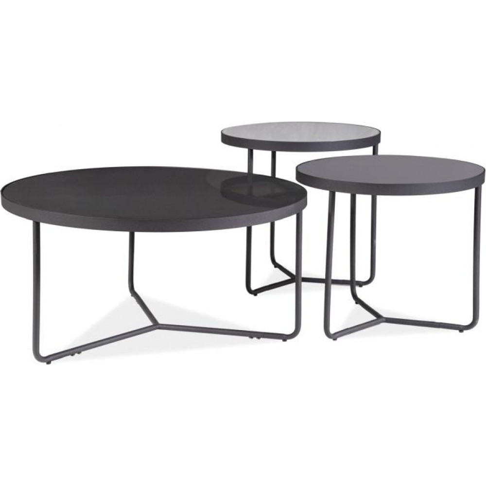 Τραπεζάκια Artemida 80x80x40