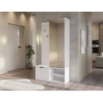 Έπιπλο Υποδοχής Oratto-Λευκό 100x35x189