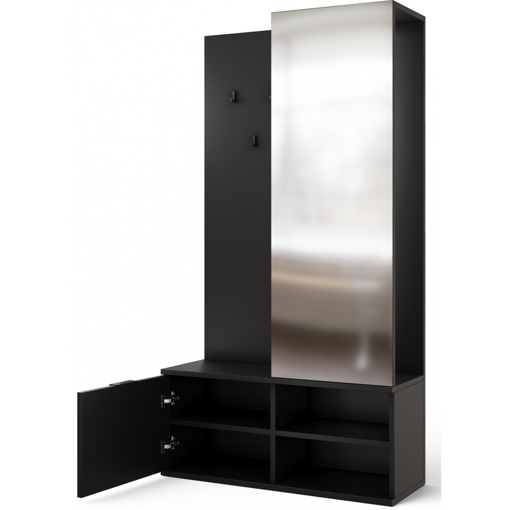 Έπιπλο Υποδοχής Oratto-Μαύρο