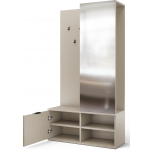 Έπιπλο Υποδοχής Oratto-Γκρέζ 100x35x189